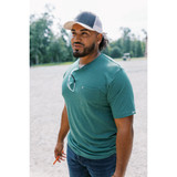 Berne Performance Men's Medium Pine Short Sleeve Pocket T-Shirt