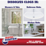 Roto-Rooter 80 Oz. Gel Clog Remover 351408 434900