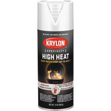 Krylon Flat White 12 Oz. High Heat Spray Paint K01505777 779321