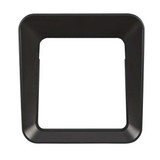 Rubbermaid Commercial Recycling Can,Square,23 gal,Black 2078988