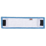 Rubbermaid Commercial Flat Mop Pad,Blue,Microfiber 2132427