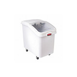 Rubbermaid Commercial Mobile Bulk Storage,600 qt Cap.,29.75" L FG360388WHT
