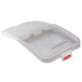 Rubbermaid Commercial Storage Bin Lid,600 qt Cap.,29 in L FG9F7900CLR