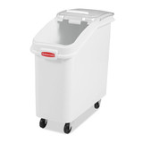 Rubbermaid Commercial Mobile Bulk Storage,400 qt Cap.,29.25" L FG360088WHT