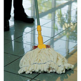 Rubbermaid Commercial Wet Mop,White,Cotton/Polyester FGT25500WH00