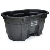 Rubbermaid Commercial Stock Tank,41 1/2 in,16 3/8 in,1 1/2 in FG424288BLA