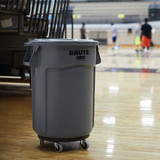 Rubbermaid Commercial Container Dolly,250 lb.,Fits 55 gal. FG264000BLA