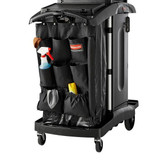 Rubbermaid Commercial Replacement Bag,  Cap.,Black FG9T9000BLA