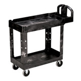 Rubbermaid Commercial Utility Cart,500 lb. Load Cap.,PE FG450088BLA