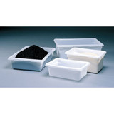 Rubbermaid Commercial Lid for Tote,26 in L x 18 in W, 26qt FG350200WHT