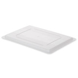 Rubbermaid Commercial Lid for Tote,26 in L x 18 in W, 26qt FG350200WHT