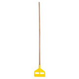 Rubbermaid Commercial Wet Mop Handle,60 in L,Natural FGH116000000
