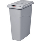 Rubbermaid Commercial Confidential Waste Container,Gray,23gal. FG9W1500LGRAY