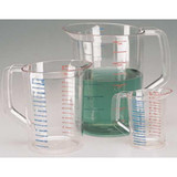 Rubbermaid Commercial Measuring Cup,Clear,Plastic FG321500CLR