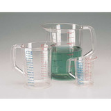 Rubbermaid Commercial Measuring Cup,Clear,Plastic FG321500CLR