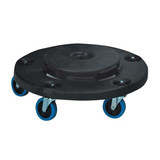 Rubbermaid Commercial Container Dolly,250 lb.,Fits 55 gal. FG264043BLA