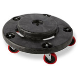 Rubbermaid Commercial Container Dolly,250 lb.,Fits 55 gal. FG264043BLA