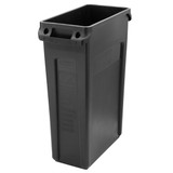 Rubbermaid Commercial Utility Container,23 gal.,Black FG354060BLA