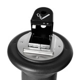 Rubbermaid Commercial Cigarette Receptacle,1 gal.,Black FG9W3000BLA