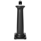 Rubbermaid Commercial Cigarette Receptacle,1 gal.,Black FG9W3000BLA