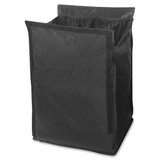 Rubbermaid Commercial Liner,16 in L,Black 1902701