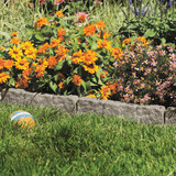 Suncast 6 In. H. x 12 In. L. Border Stone Poly Lawn Edging (10-Pack) BSE10TG 700627