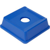 Rubbermaid Square Bottle & Can Recycling Lid Blue