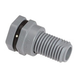 Hayward Flow Control Bulkhead Fitting,EPDM,3 7/8"L,CPVC BFA2010CEL