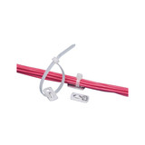 Panduit Cable Tie Mount,Screw Applied,PK100 MBMS-S10-CY