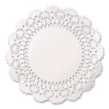 Hoffmaster® Cambridge Lace Doilies, Round, 5", White, 10,000/Carton 500015