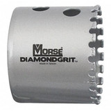 Morse Hole Saw,Diameter:1 1/8",Diamond Grit DG18C