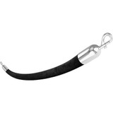 Visiontron Barrier Rope,Velour,Black,6 ft. 841BK72SE-SC