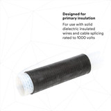 3m Cold Shrink Insulator,6 in,Blk,PK10 8427-6