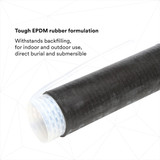 3m Cold Shrink Insulator,6 in,Blk,PK10 8427-6