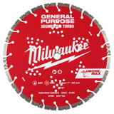 Milwaukee Tool DiamondSawBlade,Diam:14",Arbor:1" 49-93-9014