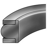 Manufacturer Varies Piston T-Seal,Bore Dia. 3",Nitrile 2JAX6