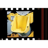 Enpac Drum Stacker Shelf,17 In. L,22 In. W 6003-YE