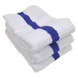 R & R Textile Pool Towel,40 in L,Blue 62071