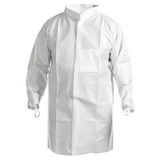Kimtech Lab Coat,L,White,SMS,PK30 47653