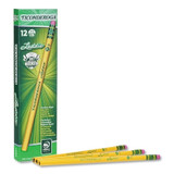 Laddie Pencil, W/ Eraser, 11/32 in dia, Yellow