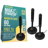 Miracle Tv HDTV Antenna, 60 Watt, Weatherproof,PK 2 602796