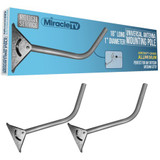 Miracle Tv Universal Outdoor Antenna Mounting ,PK 2 602801