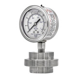Pic Gauges Pressure Gauge,Nominal 2-1/2" Dial 301L254B/3JJJ100