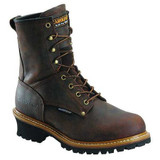 Carolina Shoe Logger Boot,EEEE,10 1/2,Brown,PR CA9821