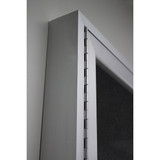 Ghent Enclosed Bulletin Board,Tack,Blk PA34896TR-BK