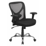 Flash Furniture Office Chair,42 1/4 in H,Gray GO-2032-GG