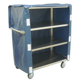 Manufacturer Varies Linen Cart,36 in L,Blue ZL236U503