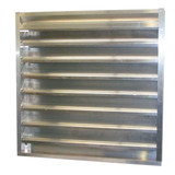 Dayton Combo Louver Damper,Adj,41-1-2 H,Alum 5NKJ0