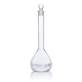 Globe Scientific Volumetric Flask,250 mL,225 mm H,PK6 8230250