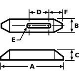 Te-Co Fixture Clamp,Steel 30411